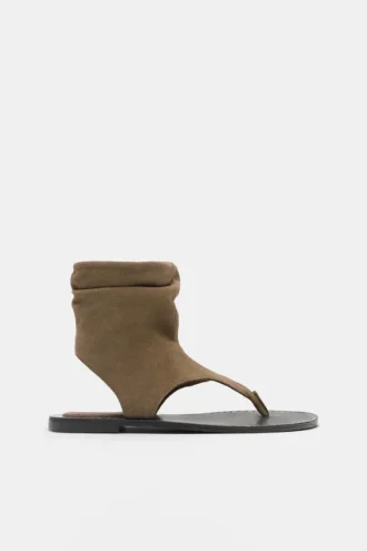 Leder-Stiefeletten