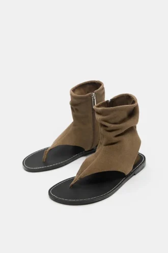 Leder-Stiefeletten