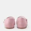 Lederballerinas mit Riemchen