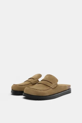 Lederclogs