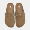 Lederclogs mit Nieten Lederclogs mit Nieten