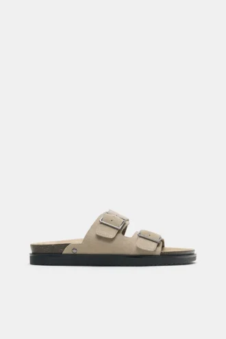 Ledersandalen mit Schnallen