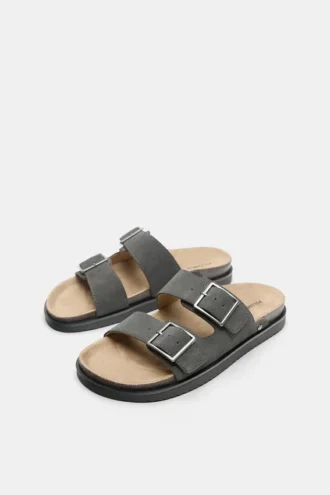 Ledersandalen mit Schnallen