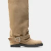 Leggings-Stiefel mit Schnallen