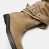 Leggings-Stiefel mit Schnallen