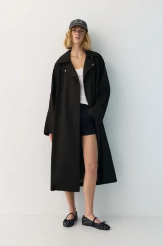 Leichter Oversize-Trenchcoat