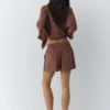 Leinenshorts