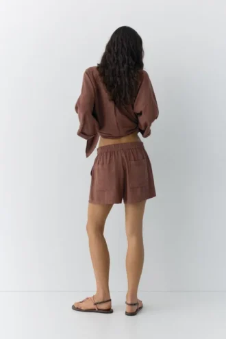 Leinenshorts