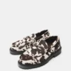 Loafer aus Leder mit Kuhfellmuster Loafer aus Leder mit Kuhfellmuster
