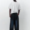 Lässige Baggy-Jeans mit Sprüheffekt