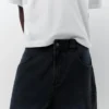 Lässige Baggy-Jeans mit Sprüheffekt