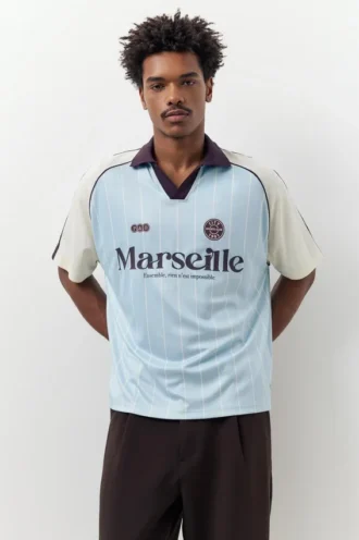 Marseille Boxy Fußball-Polo