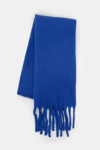 Maxi-Schal mit Mohair-Optik