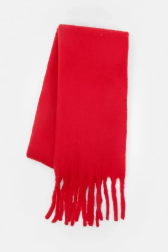 Maxi-Schal mit Mohair-Optik