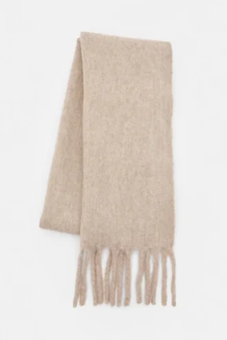 Maxi-Schal mit Mohair-Optik