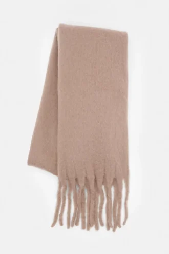 Maxi-Schal mit Mohair-Optik