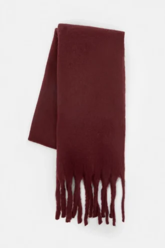 Maxi-Schal mit Mohair-Optik