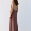 Midi-Kleid mit Neckholder