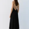 Midi-Kleid mit Neckholder