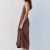 Midi-Kleid mit Neckholder