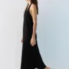 Midi-Kleid mit Neckholder