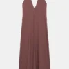 Midi-Kleid mit Neckholder
