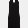 Midi-Kleid mit Neckholder