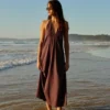 Midi-Kleid mit Neckholder