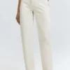 Mom-Jeans mit hoher Taille