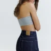 Mom-Jeans mit hoher Taille