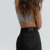 Mom-Jeans mit hoher Taille