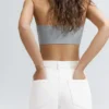 Mom-Jeans mit hoher Taille