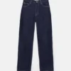 Mom-Jeans mit hoher Taille