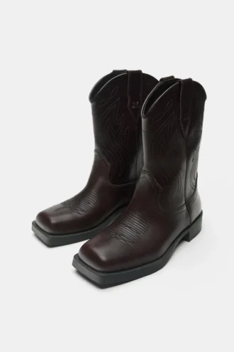 Montserrat Messeguer Cowboy-Stiefel aus Leder