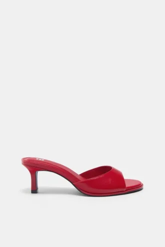 Mules mit hohem Absatz