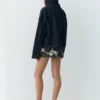 Overshirt aus Denim in Boxy-Passform Overshirt aus Denim in Boxy-Passform