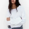 Oversize-Langarm-T-Shirt Oversize-Langarm-T-Shirt
