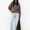 Oversize-Langarm-T-Shirt Oversize-Langarm-T-Shirt