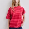 Oversize-T-Shirt mit kurzen Ärmeln