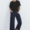 Oversize-T-Shirt mit kurzen Ärmeln Oversize-T-Shirt mit kurzen Ärmeln