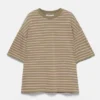 Oversize-T-Shirt mit kurzen Ärmeln
