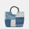 Patchwork-Denim-Handtasche Patchwork-Denim-Handtasche