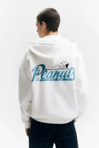 Peanuts-Hoodie mit Reißverschluss