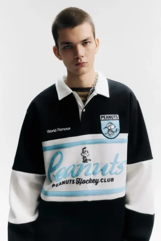 Peanuts Panel Poloshirt