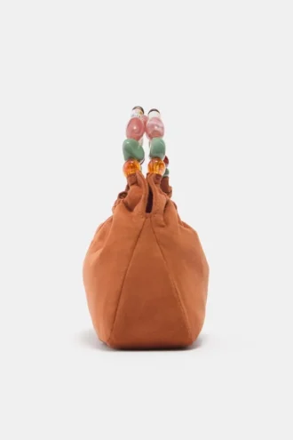 Perlenbesetzte Handtasche Perlenbesetzte Handtasche