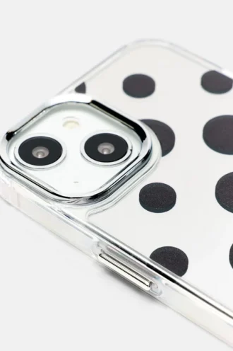 Polka-Dot-Spiegel-iPhone-Hülle