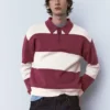 Poloshirts aus Strick mit Einsätzen