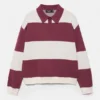 Poloshirts aus Strick mit Einsätzen