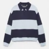 Poloshirts aus Strick mit Einsätzen