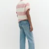 Poloshirts mit besticktem Text-Einsatz